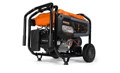 Generac 8,125/6,500-Watt Gasoline Powered GP6500 Generator, CO-Sense, Electric Start, 49-State
