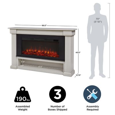 Image showing  Bristow Landscape Electric Fireplace, 4770E-BNE