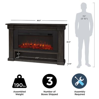 Image showing  Bristow Landscape Electric Fireplace, 4770E-WWD