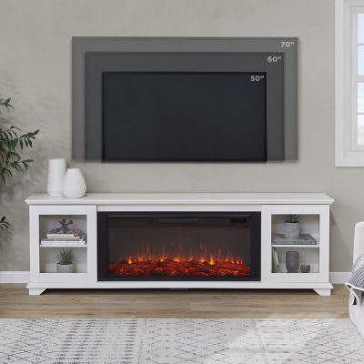 Real Flame Benjamin Landscape Media Electric Fireplace, 5110E-W