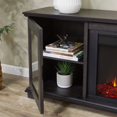 Image showing  Benjamin Landscape Media Electric Fireplace, 5110E-WWD