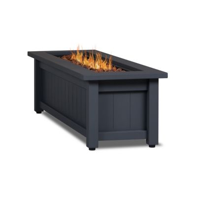 Image showing  Ortun Rectangle Propane Fire Table, 1370LP-GRY