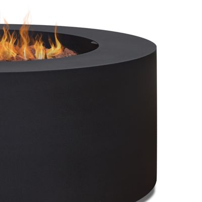 Image showing  36 in. Aegean Round Propane Gas Fire Table with Natural Gas Conversion Kit