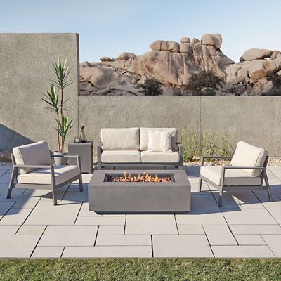 Real Flame Aegean Outdoor Two Seat Sofa