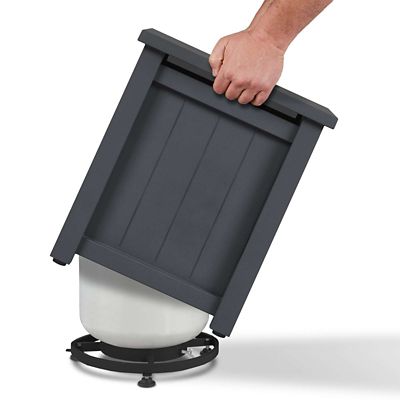 Image showing  Ortun Propane Tank Cover, 370-GRY