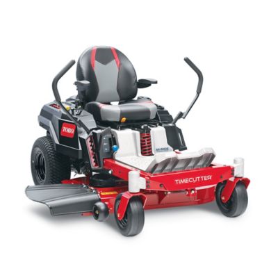 Toro 42 in. Timecutter Ironforged Deck Kohler 22 HP V-Twin Gas Dual Hydrostatic Zero-Turn Riding Mower with Myride Unlike other zero turn mowers, the MyRide has a suspension system that makes mowing an absolute pleasure