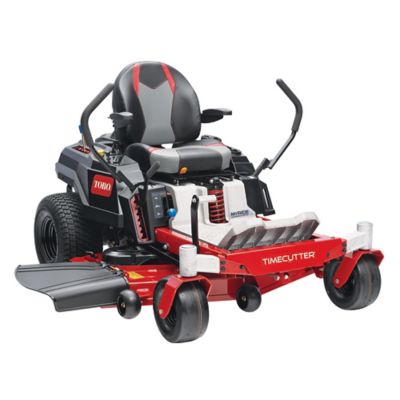Toro 50 in. Timecutter Ironforged Deck 24.5 HP Commercial V-Twin Gas Dual Hydrostatic Zero Turn Riding Mower with Myride This is the smoothest riding lawn mower