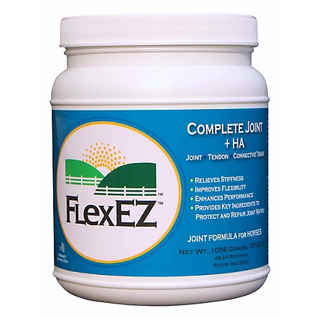 BioEZ Flexez Complete Joint + HA Horse Supplement, 37 oz.