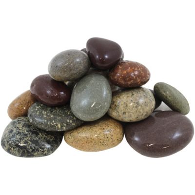 Image showing  Mixed Beach Pebble 1-3 in. 900 lb., MXMBP3-30-P30