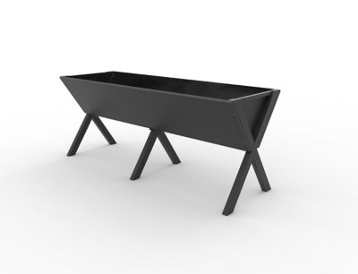 GroundWork 550 lb. All-Steel Elevated Planter