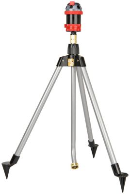 GroundWork 5,284 sq. ft. 6-Pattern Gear Drive Sprinkler with Extension