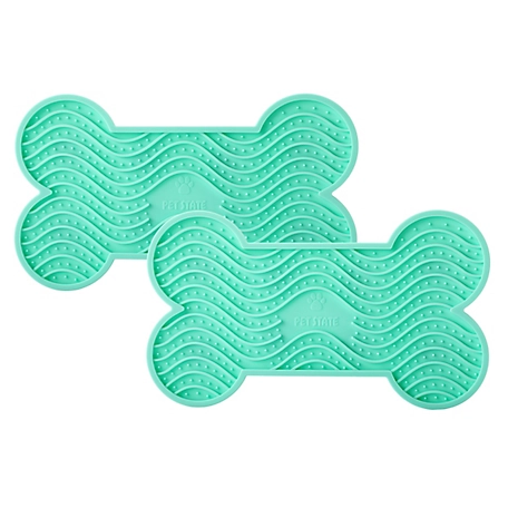 Silicone Dog Bath Peanut Butter Lick Pad Silicon Pet Licking Slow
