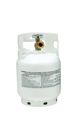 Manchester Tank & Equipment 5 lb. Steel DOT Vertical Propane Cylinder Equipped with OPD Valve, 10054TCTH.3