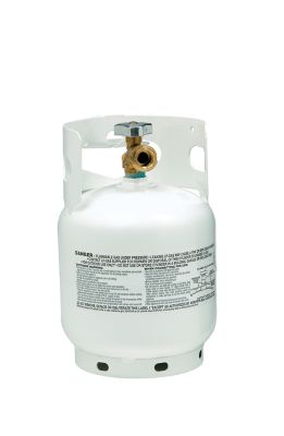 Manchester Tank & Equipment 5 lb. Steel DOT Vertical Propane Cylinder Equipped with OPD Valve