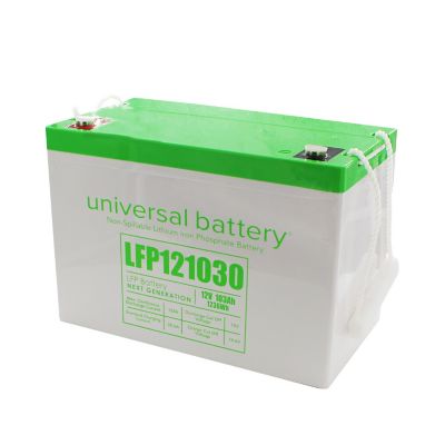 Universal Battery 12.8V 103Ah LFP Battery in a Group 27 Case with I8 Terminals