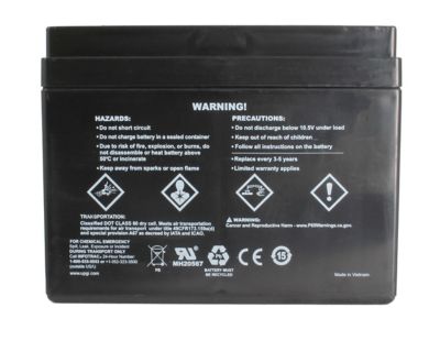 Image showing  12V 26Ah Sealed Lead Acid (SLA)/AGM Battery with T3 Terminals