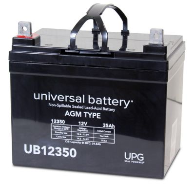 Universal Battery 12V 35Ah Sealed Lead Acid (SLA)/AGM Battery with L1 Terminals -  UPG, D5722