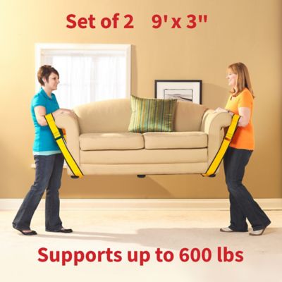 Image showing  Moving Straps, 3 in. x 9 ft., 2 pc.
