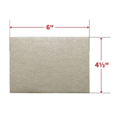 Image showing  Gorilla Glue Self-Adhesive Felt Blanket, Oatmeal, 4.5 in., 2 pc.