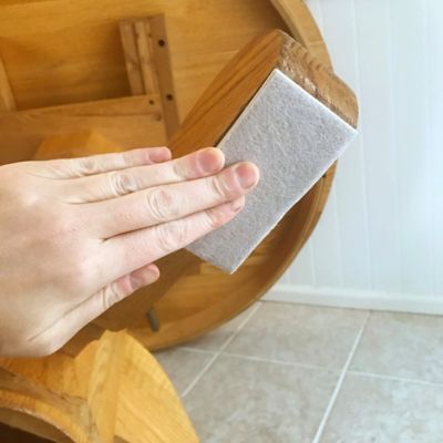 Image showing 7 th SuperSliders Gorilla Glue Self-Adhesive Felt Blanket, Oatmeal, 4.5 in., 2 pc.