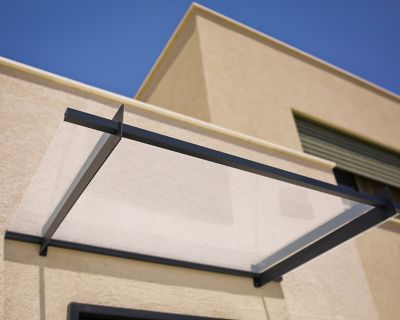 Image showing 7 th Canopia by Palram 5 x 3ft. Nancy 1500 Awning