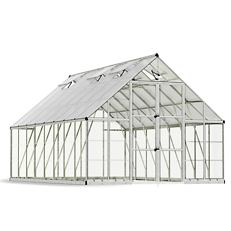 Canopia by Palram 10 ft. L x 16 ft. W Silver Balance Greenhouse