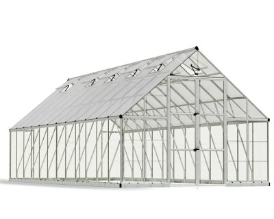 Canopia by Palram 10 ft. L x 24 ft. W Silver Balance Greenhouse