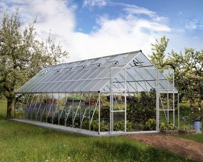 Image showing  10 ft. L x 28 ft. W Silver Balance Greenhouse