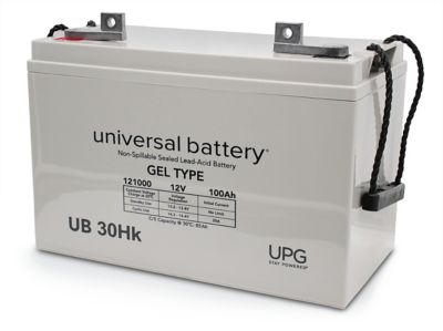 Universal Battery 12V 100Ah AGM/Gel Battery with Fl2 Terminals