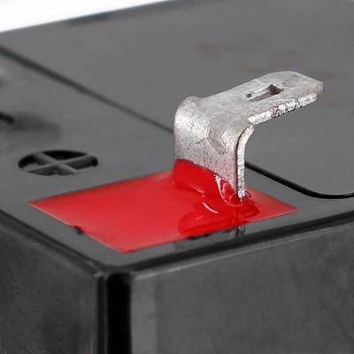 Image showing  4V 4.5Ah Sealed Lead Acid (SLA)/AGM Battery with F1 Terminals