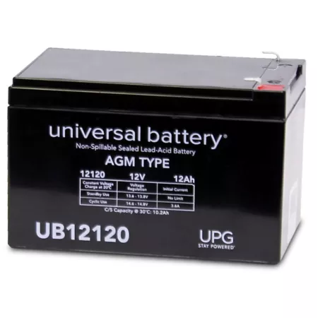 Universal Battery 12V 12Ah Sealed Lead Acid (SLA)/AGM Battery with F1 Terminals Mower Batteries