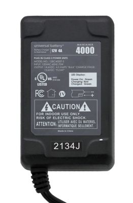 Image showing  Maintainer 12V 4000mA Dual-Stage Charger Use with LFP & SLA