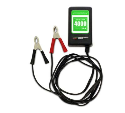 Image showing 5 th Universal Battery Maintainer 12V 4000mA Dual-Stage Charger Use with LFP & SLA