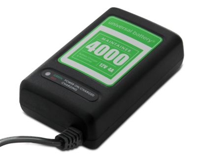 Image showing 9 th Universal Battery Maintainer 12V 4000mA Dual-Stage Charger Use with LFP & SLA