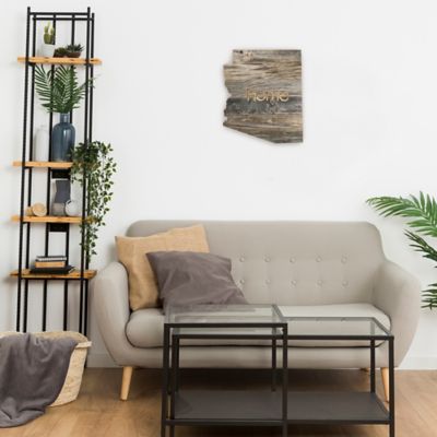 Image showing 3 th Barnwood USA Large Rustic Farmhouse Home State Reclaimed Wood Wall Sign, Arizona