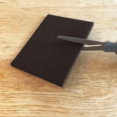 Image showing 6 th SuperSliders Gorilla Glue Self-Adhesive Felt Blanket, Brown, 4.5 in., 2 pc.