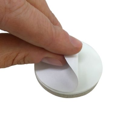 Image showing 5 th SuperSliders Gorilla Glue Self-Adhesive Felt Pad, Beige, 1 in., 16 pc.