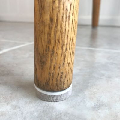 Image showing 8 th SuperSliders Gorilla Glue Self-Adhesive Felt Pad, Beige, 1 in., 16 pc.