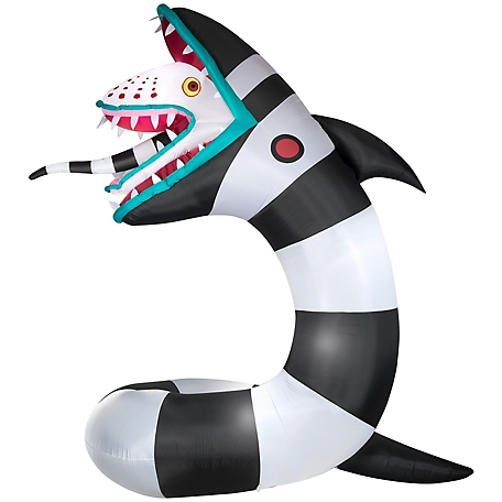 Gemmy Animated Airblown-Beetlejuice Sandworm with Leds