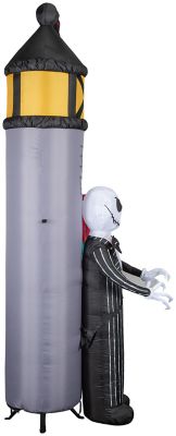 Image showing  101.97 in. Airblown NBC Welcome to Halloween Town Archway Inflatable Halloween Decoration