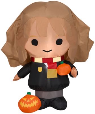 GemmyAirblown Hermione with Jack O'Lantern