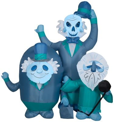 Gemmy Airblown Haunted Mansion Hitchhiking Ghosts