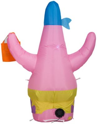 Image showing Airblown Patrick in Pirate Costume Holding Trick Sack