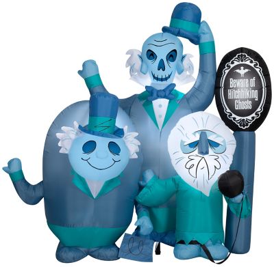 Gemmy Airblown Haunted Mansion Beware of Ghosts