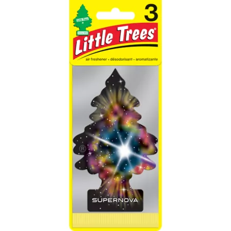 Little Trees Supernova Scented Car Air Fresheners 3 Pack Automotive Air Fresheners