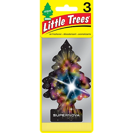 Little Trees Car Freshner Little Trees, 3 pk., Supernova