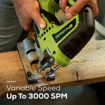 Image showing  24V Cordless Brushless Battery Jig Saw, 4.0 Ah USB Battery & Charger