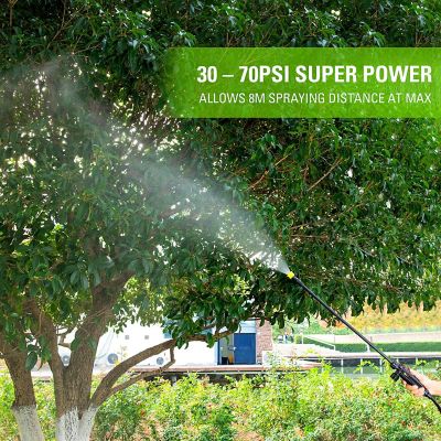Image showing 6 th Greenworks 4 gal. 24V Cordless Backpack Sprayer, Tool Only