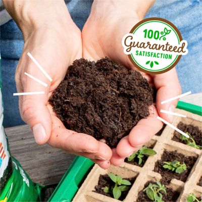 Image showing 6 th Back to the Roots 12 qt. Natural and Organic Specialty Peat-Free Seed Starting Mix with Mycorrhizae and Worm Castings