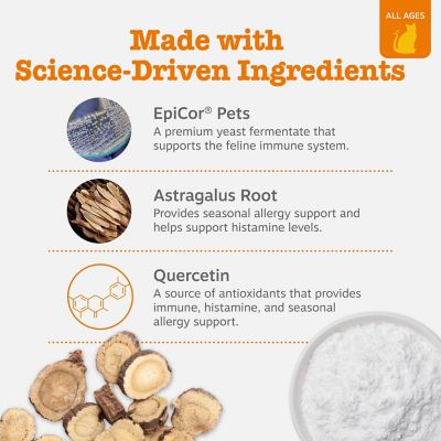 Image showing  Allergy & Immune Bites for Cats, Bacon, 60 ct.